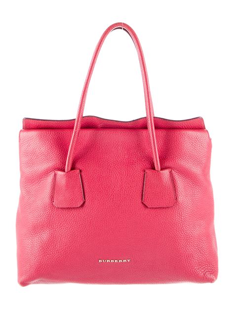 Burberry Medium Baynard Leather Tote 